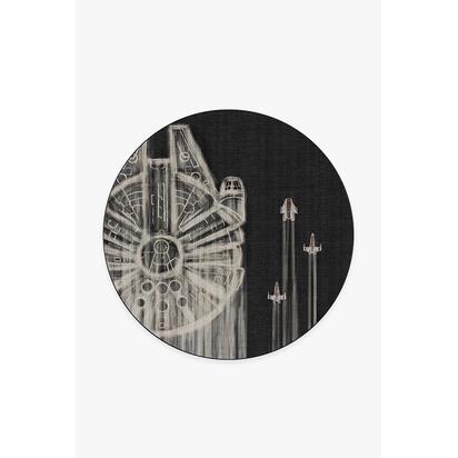 The Rebellion Flatwoven Rug - 185 Round cm - Rug + Pad System