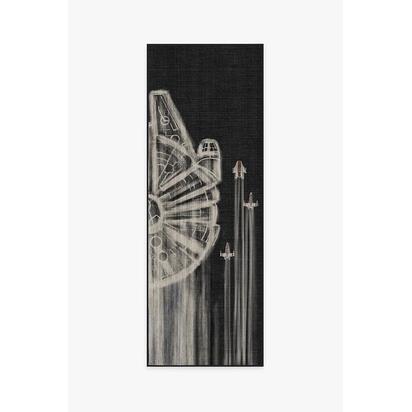 The Rebellion Flatwoven Rug - 75 x 215 cm - Rug + Cushioned Pad System