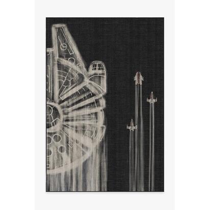 The Rebellion Flatwoven Rug - 185 x 275 cm - Rug + Cushioned Pad System