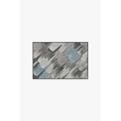 Rogue Squadron Dark Teal Flatwoven Rug - 60 x 90 cm - Rug + Pad System