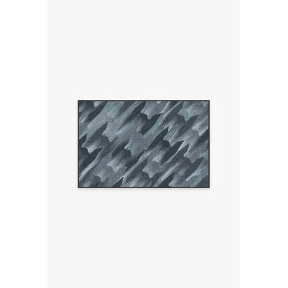 TIE Fighter Houndstooth Blue Flatwoven Rug - 60 x 90 cm - Rug + Pad System
