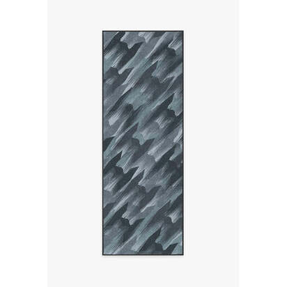 TIE Fighter Houndstooth Blue Flatwoven Rug - 75 x 215 cm - Rug + Pad System