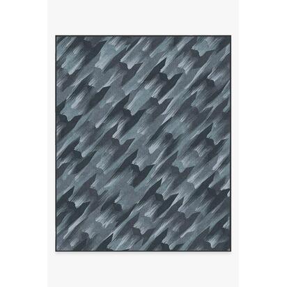 TIE Fighter Houndstooth Blue Flatwoven Rug - 245 x 305 cm - Rug + Cushioned Pad System