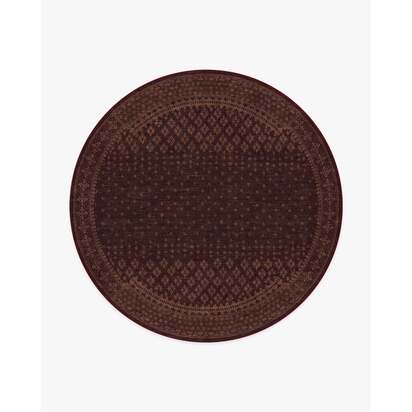 Fernanda Burgundy Rug - 245 Round cm - All-In-One Rug