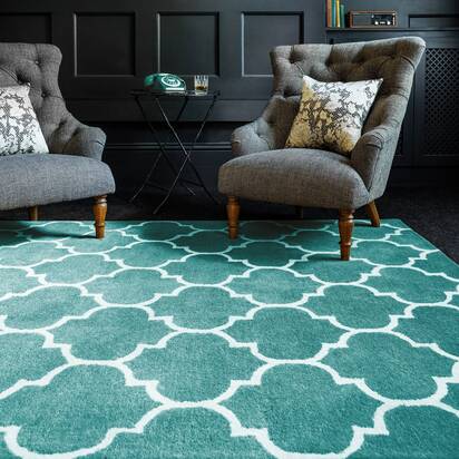 Richmond Rug 080x150cm Ogee Duck Egg