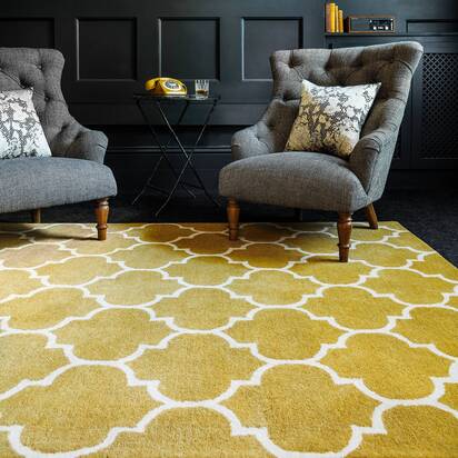 Richmond Rug 200x290cm Ogee Ochre