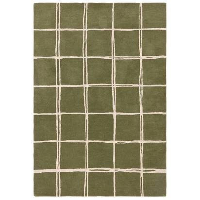 Richmond Rug 200x290cm Grid Olive