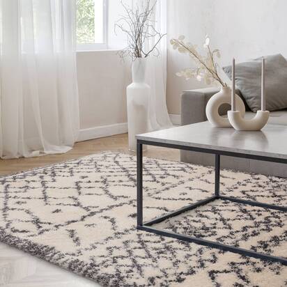 Ashbourne 080x240cm AL04 Cream & Grey