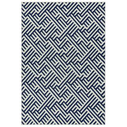 Keswick 080x150cm AN04 Blue/White Linear