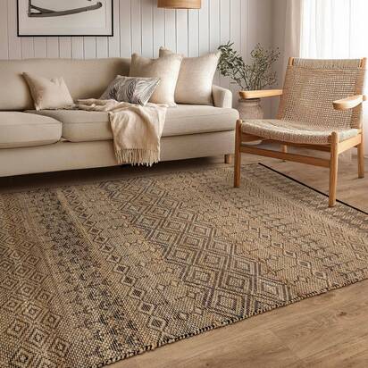 Rowan 160x230cm Black