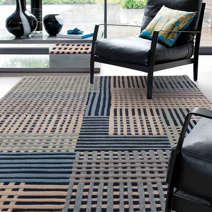 Alder 120x170cm Blue Multi