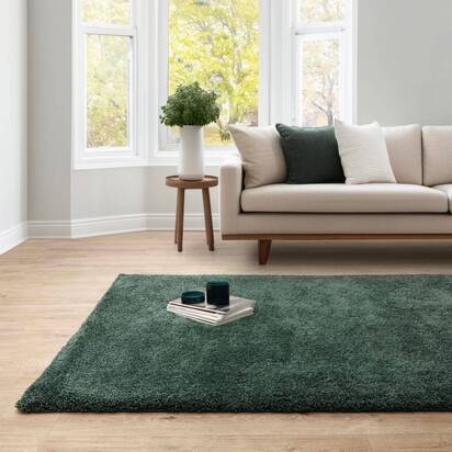 Fern 160x230cm Emerald