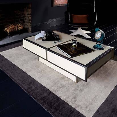 Carlton Rug 120x170cm Charcoal Silver 04