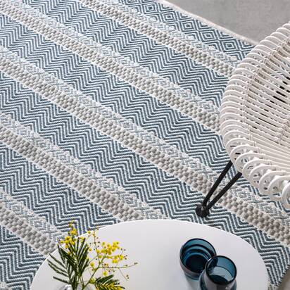 Somerton Rug 160x230cm Blue Multi