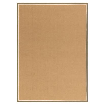 Kingsley 160x230cm Herringbone Khaki Cream
