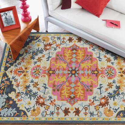 Harbury 160x230cm Multi Medallion