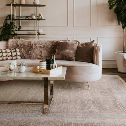 Berkeley 2 120x170cm Champagne/Gold
