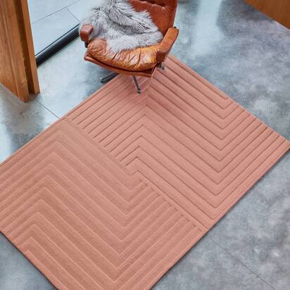 Willow 2 Rug 160x230cm Pink