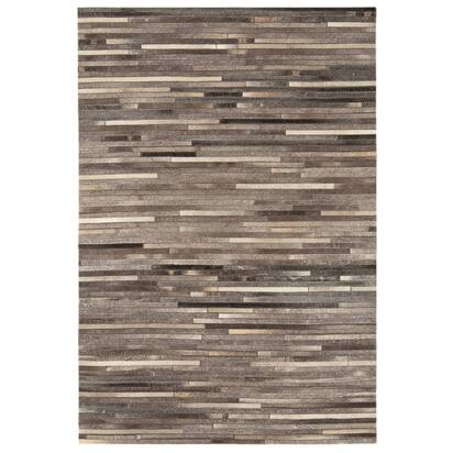 Grove 2 Rug 160x230cm Dark Grey Stripe