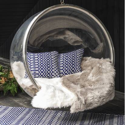 Kensington 2 045x045cm Blue