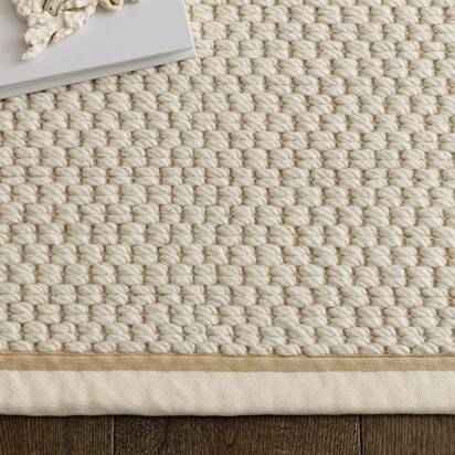 Marlow 3 200x290cm Double Loop Cream Linen