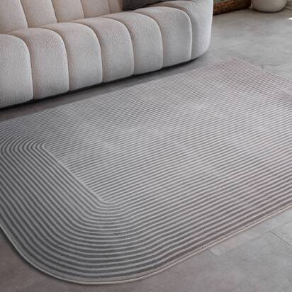 Richmond 3 120x170cm Shape Silver / Grey