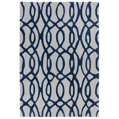 Rowan 3 Rug 120x170cm 36 Wire Blue