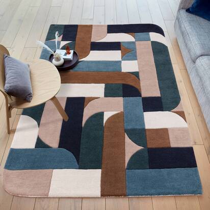 Rowan 3 120x170cm 89 Klotski Teal