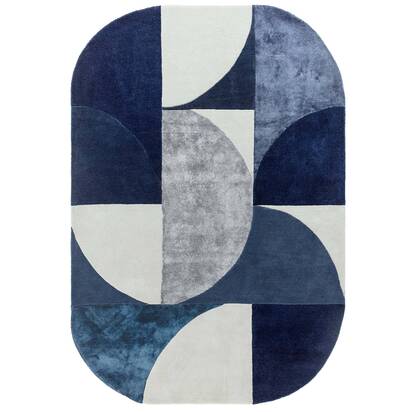 Rowan 3 160x230cm 74 Oval Indigo