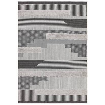 Hampton 3 080x150cm MN05 Black/Grey Geometric