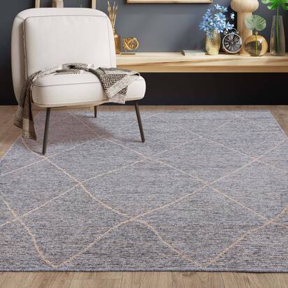 Wrenbury 3 200x290cm Ice Blue