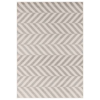 Marchmont 120x170cm Grey Chevron Rug MU07