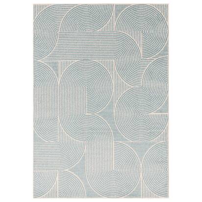 Chatsworth 3 200x290cm Blue Swirl Rug MU02