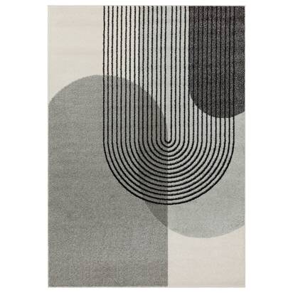 Chatsworth 3 200x290cm Grey Retro Rug MU14