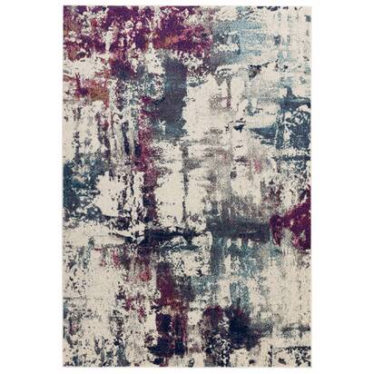 Carlton 3 120x170cm Navy Multi Rug NV23