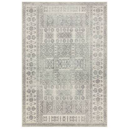 Carlton 3 120x170cm Tribal Grey Rug NV33