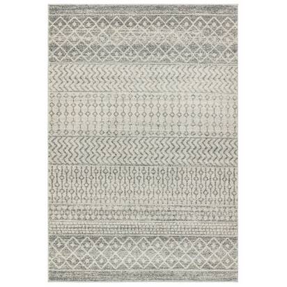 Carlton 3 120x170cm Aztec Grey Rug NV35