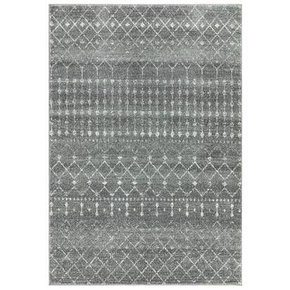 Carlton 3 160x230cm Dark Grey Rug NV34