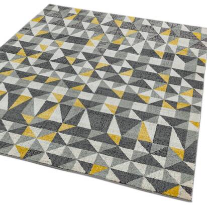 Carlton 3 200x290cm Flag Yellow Rug NV01