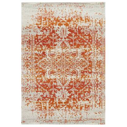 Carlton 3 200x290cm Antique Orange Rug NV09