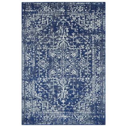 Carlton 3 200x290cm Antique Navy Rug NV11
