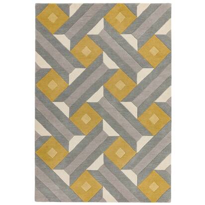 Pembroke 3 Rug 160x230cm RF01 Motif Ochre Grey