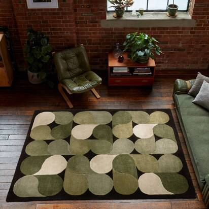 Henley 4 160x230cm 15 Jive Green GRS