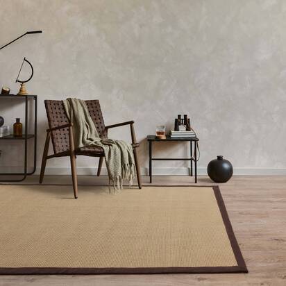 Ashbourne 4 068x300cm Linen/Chocolate