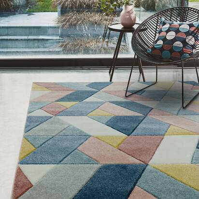 Hawthorne 4 120x170cm SK02 Rhombus Multi