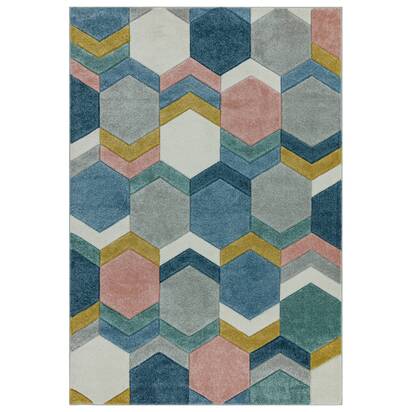 Hawthorne 4 120x170cm SK10 Hexagon Multi
