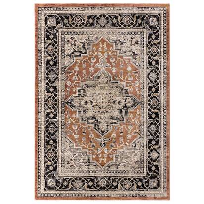Willow 4 160x240cm Terracotta Medallion