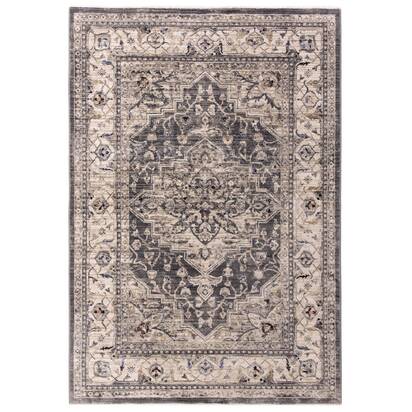 Willow 4 200x290cm Charcoal Medallion