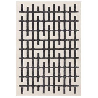 Hadley 4 120x170cm Charcoal/Ivory Junction