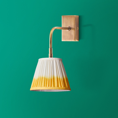 Matchbox rechargeable wall fitting in antique brass